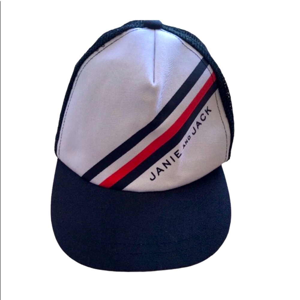 JANIE AND JACK Baseball Meshback Elastic Flex Fit‎ Hat, 4-5